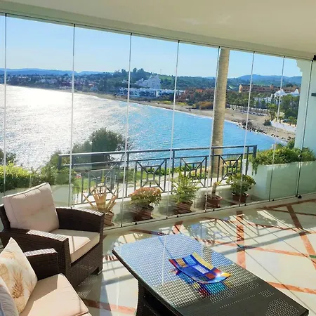 アパート Luxury Frontal To The Sea In Doncella *